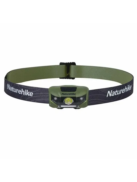Boshga taqiladigan chiroq Naturehike Xing ye outdoor headlights (without dry battery) CNK2300DQ020, Yashil