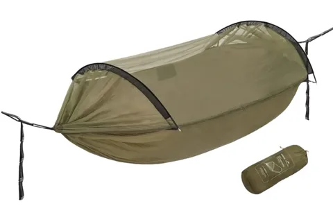 Гамак Naturehike DC-C06 Flyingboat 02 3-в-1 с москитной сеткой, 290 × 140 см, Army Green DC-C06-Flyingboat 02 3-in-1 Anti-mosquito Hammock, Army Green