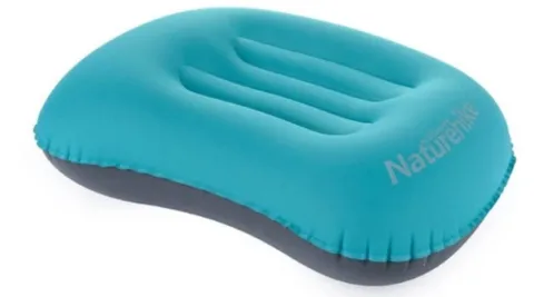 Надувная туристическая подушка Naturehike Lightweight TPU NH17T013-Z 42×29×11 см, Синий