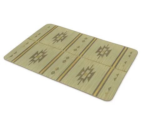 Туристический коврик Naturehike NH21FCD09 200×140 см Плетеный для кемпинга и пикника, Зеленый