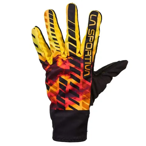ПЕРЧАТКИ LA SPORTIVA SYBORG GLOVES Black ZLW-15650 / Yellow, Основной цвет