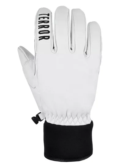 Перчатки Terror Leather 7MPZTCHVQK, Белый