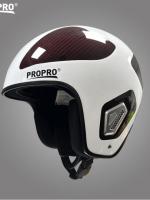 Лыжный шлем ProPro / M (55-58) / Черно-Белый для горнолыжного спорта