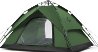 Палатка Naturehike Automatic tent for 3-4 people / 3,6kg/210*180*130 / Grey green для гор и походов