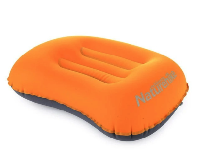 Надувная туристическая подушка Naturehike Lightweight TPU NH17T013-Z 42×29×11 см / 42*29*11 / Оранжевый для гор и походов