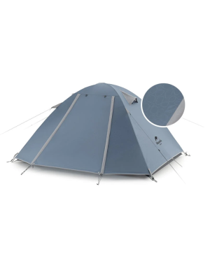 P-Series aluminum pole tent with new material 210T65D embossed design 2 man Storm blue 2.1kg / . для гор и походов