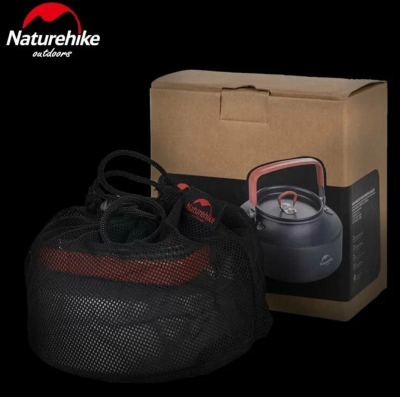 Чайник туристический Naturehike / 1.1L / Серый для гор и походов