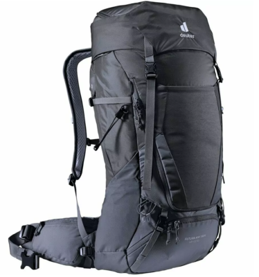 Рюкзак Deuter Futura Air Trek 45+10 SL 45 л Черный / Черный / 45+10 для гор и походов
