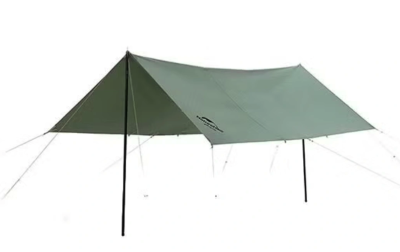 Тент Naturehike Cotton Square Canopy / 400*300 / Зеленый для гор и походов