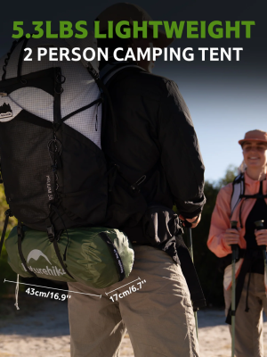 Bleik Series Tent Forest green / 2 persons / Type B 2.6kg / . для гор и походов