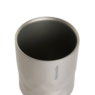 Кружка Naturehike Титановая 280мл / 280ml 8.9*8.8 / Титан для гор и походов