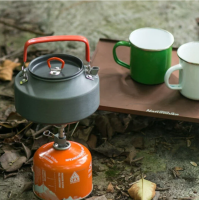 Чайник туристический Naturehike / 1.1L / Серый для гор и походов