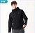 Ветровка Мужская Running River / 2XL (54) / черный (095) для гор и походов