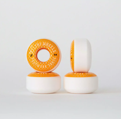 Комплект колес для скейтборда Footwork Filthy Orange 54 мм 85A Classic