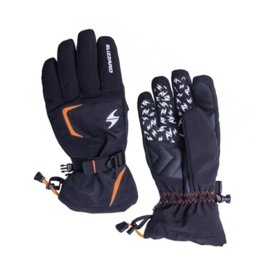ПЕРЧАТКИ BLIZZARD REFLEX SKI GLOVE Black/Orange / 7 для гор и походов