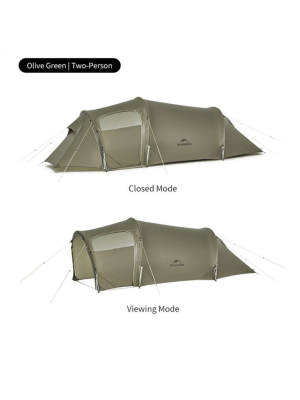 Opalus series Ultralight hiking tent UL Olive green/2 persons/15D 2,06gh / . для гор и походов