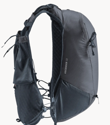 Рюкзак Deuter Ascender 13 13 л Черный / 13 / Черный для гор и походов