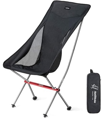 Cтул Naturehike / 1.23kg/M (44*38*86) / black mesh для гор и походов