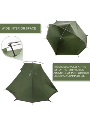 Tagar double man tent Pro 2 man Forest green/20D 1.21kg / . для гор и походов