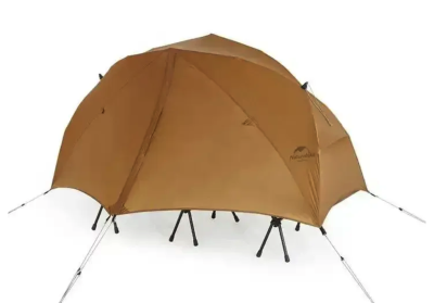 Палатка Naturehike Canyon 2 person One touch open tent / 3,3kg/130*210*110 / brown для гор и походов