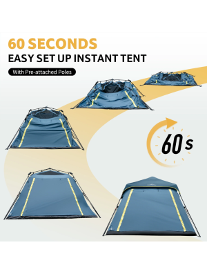 Cape lite quick-opening tent 6 People 8.25kg / . для гор и походов