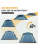 Cape lite quick-opening tent 6 People 8.25kg / . для гор и походов Cape lite quick-opening tent 6 People 8.25kg / . для гор и походов