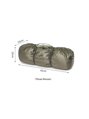 Opalus series Ultralight hiking tent UL Olive green/2 persons/15D 2,06gh / . для гор и походов