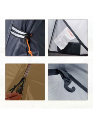cycling Ultralight 1 man tent + mats Pro Forest navy blue + mats/20D 1.5kg / . для гор и походов